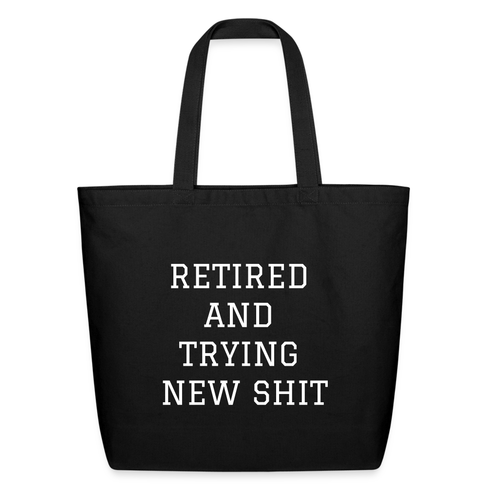 Eco-Friendly Cotton Tote - black