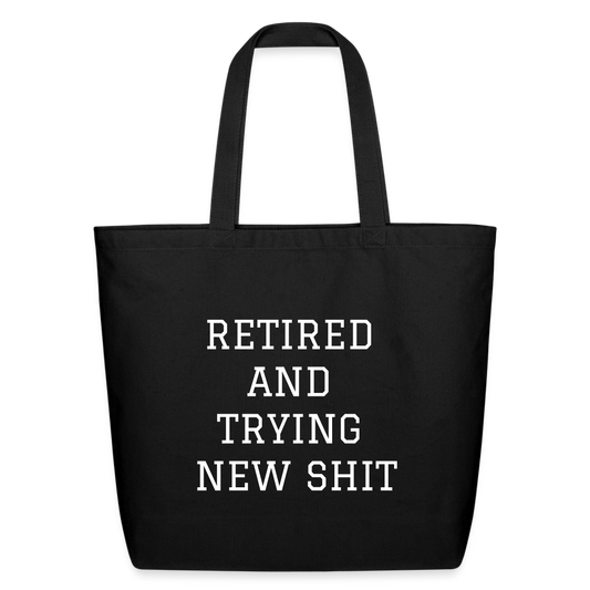 Eco-Friendly Cotton Tote - black